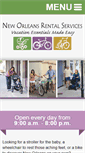 Mobile Screenshot of neworleansrentalservices.com